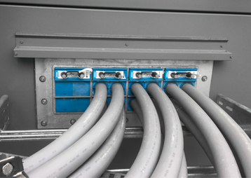 Sellos para cables y tuberías para centros de datos