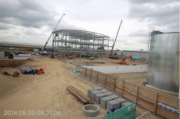 A webcam broadcast of construction at the LONDON2 site courtesy of Virtus Data Centres