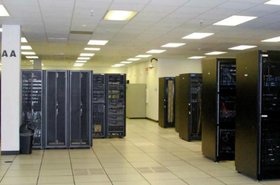 Inside the Peak 10 data center in Norcross, Georgia, owned by Carter Validus.
