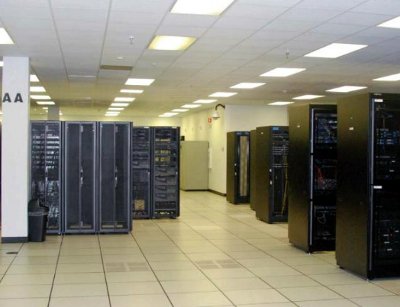 Inside the Peak 10 data center in Norcross, Georgia, owned by Carter Validus.