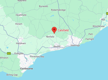 Catsfield location
