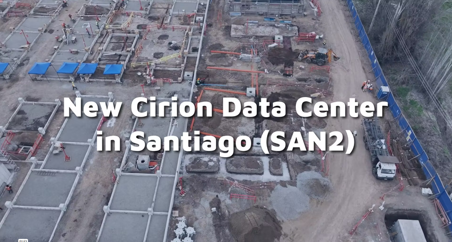 Cirion Technologies alcanza un 85% de avance en su nuevo Data Center SAN2 en Quilicura