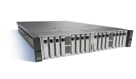 A Cisco UCS rack server