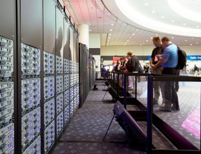 Cisco UCS on display at a conference in San Francisco