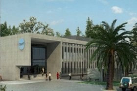 A rendering of America Movil's Claro data center in Chile