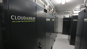 Cloud & Heat facility in Dresden