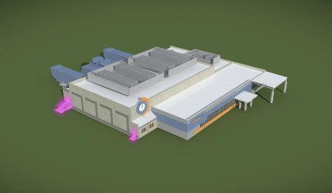 Rendering of a Compass data center