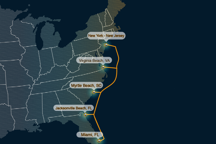 US Eastern Seaboard to get subsea network links following MasTec-Confluence deal