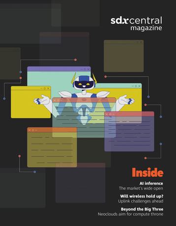 SDxCentral Magazine Issue ##1 Cover