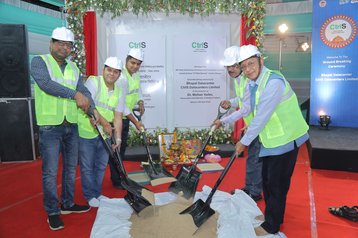 CtrlS Bhopal ground-breaking