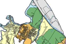 Current zoning map