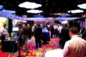 First attendees arrive at DatacenterDynamics New York 2012