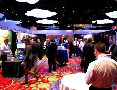 First attendees arrive at DatacenterDynamics New York 2012