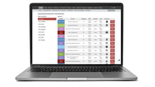 DCPro laptop calendar