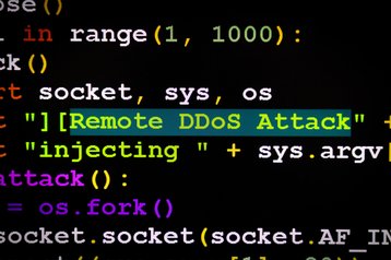 Not what a DDoS attack looks like