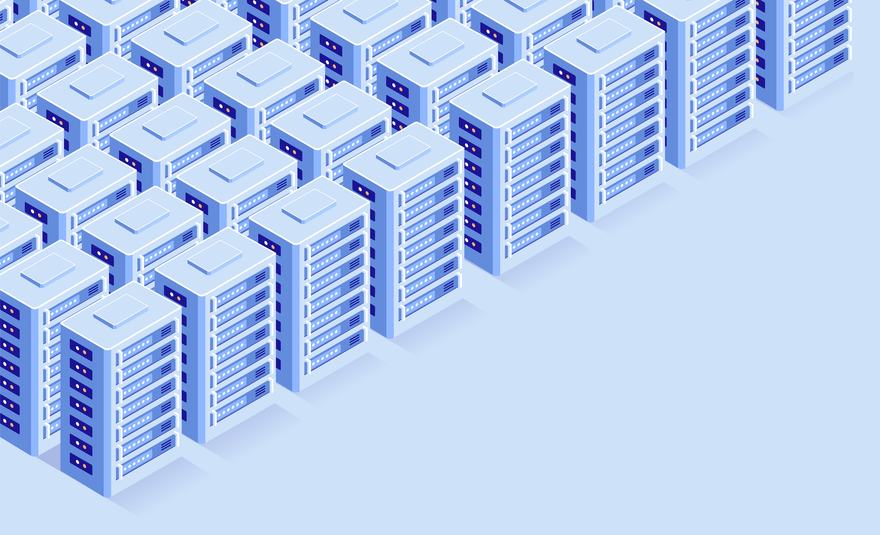 Data center dibujo