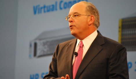 Dave Donatelli, executive VP and general manager of HP's enterprise-hardware business, speaking at HP Discover 2013