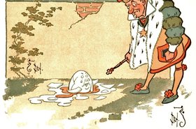Humpty Dumpty egg king
