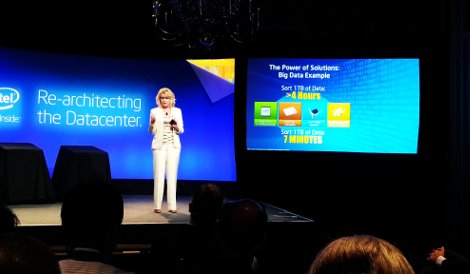 Diane Bryant, senior VP and general manager of Intel's Data Center Group