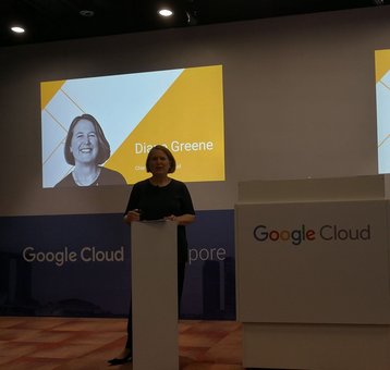 Diane Greene, SVP of Google Cloud in Singapore