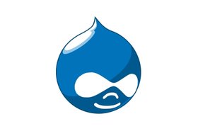 Drupal logo.