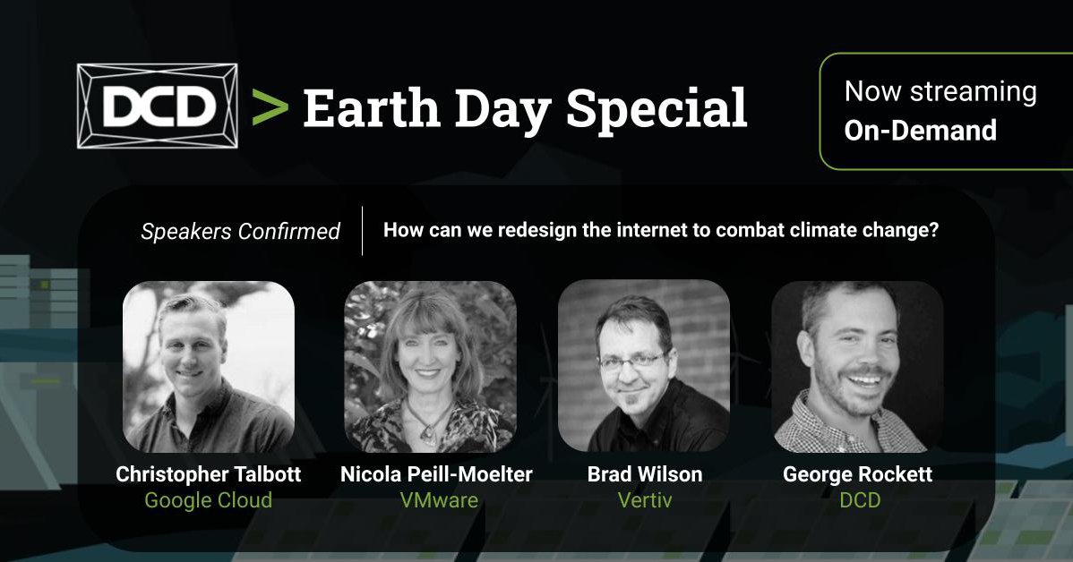 Panel: How can we redesign the Internet to combat climate change? - DCD