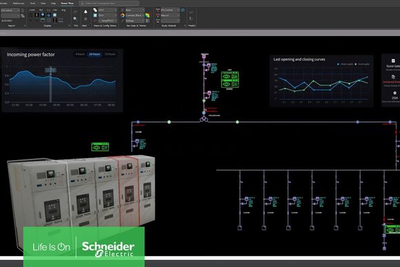 Schneider y ETAP presentan el primer gemelo digital para fábricas de IA