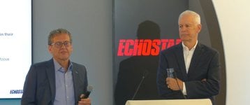 EchoStar CEO Hamid Akhavan and Chairman Charlie Ergen