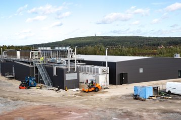 EcoDataCenter site, Falun, Sweden