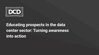 Educating prospects in the data center sector