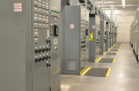 Electrical gear at RagingWire's Sacramento data center