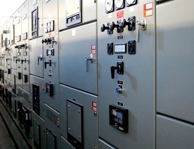 Electrical gear at a data center