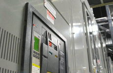 Electrical gear in a data center
