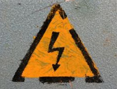 Electricity-warning