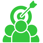 End user audience icon - work with us site