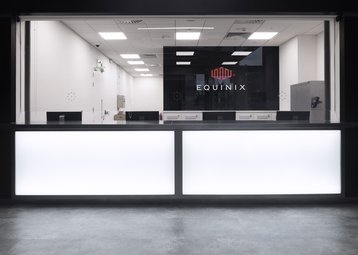 Equinix reception