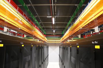 Inside of an Etix data center