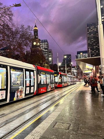 Sydney Transport for New South Wales train station