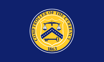 flag of the united states comptroller of the currency