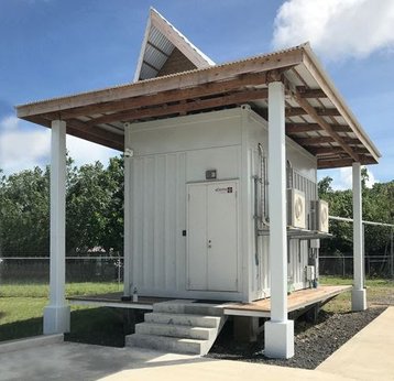 Flexenclosure's cable landing eCentre in Palau.jpg