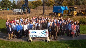 Ford groundbreaking