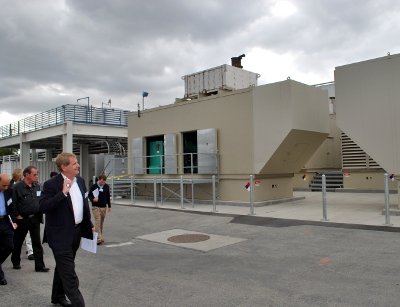 Backup generators at FortuneÔÇÖs San Jose, California, data center.