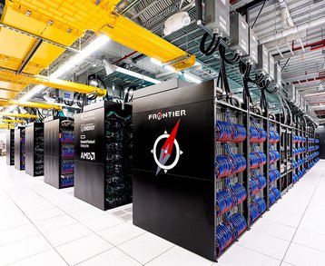 Frontier Supercomputer exascale