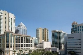 Peak 10's data center in Fr. Lauderdale, Florida