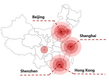 GDS data center locations