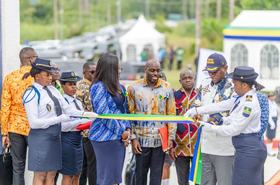 Gabon data center inauguration