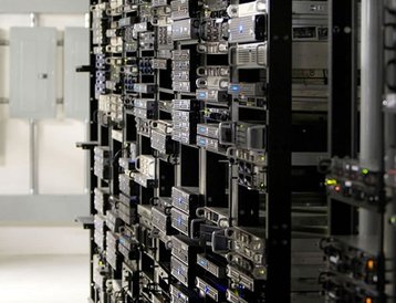 Servers in a data center