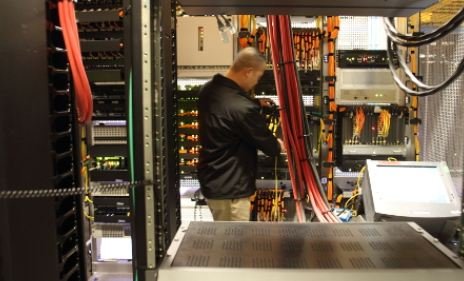 Inside an Equinix data center