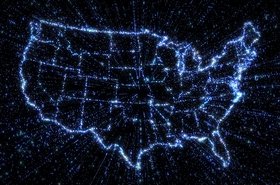 USA map connectivity