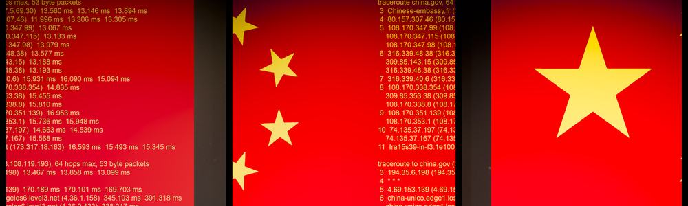 chinese hackers cyber espionage concept